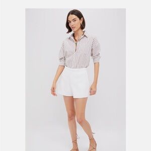 Hyacinth house Hallie shorts size small white